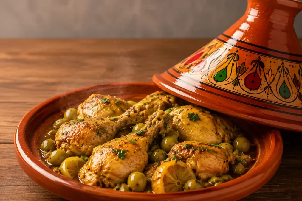 HOME 2 Moroccan Chicken Tagine