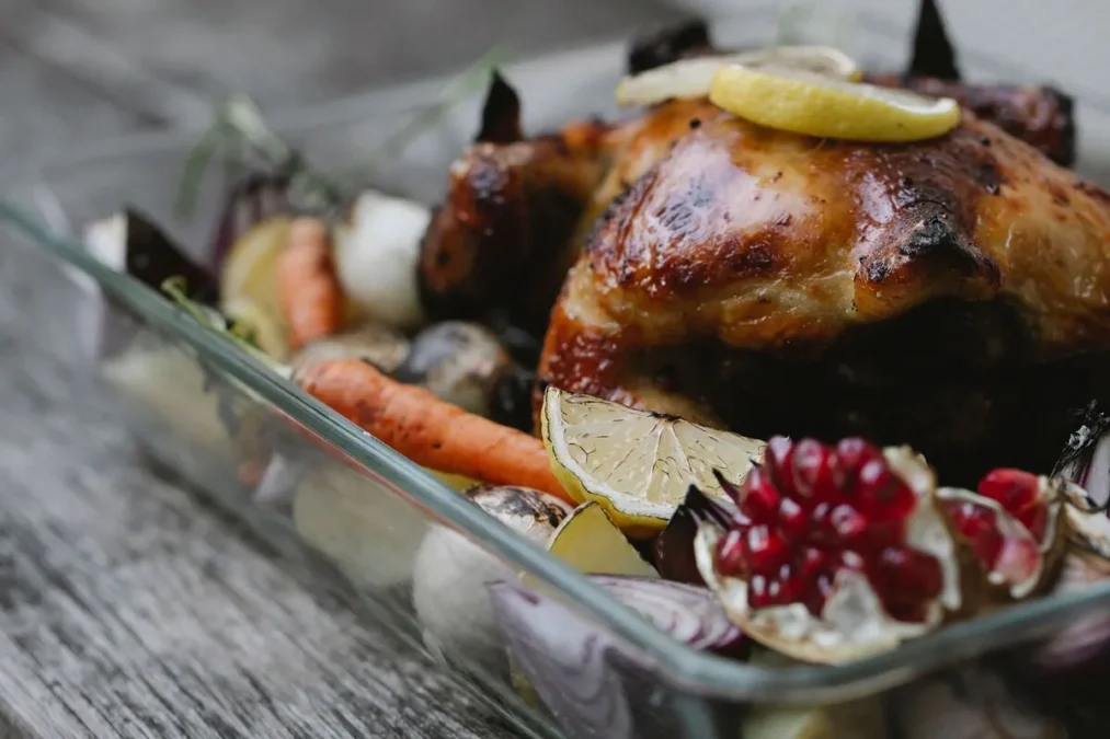 HOME 1 Simple Roast Chicken with Vegetables