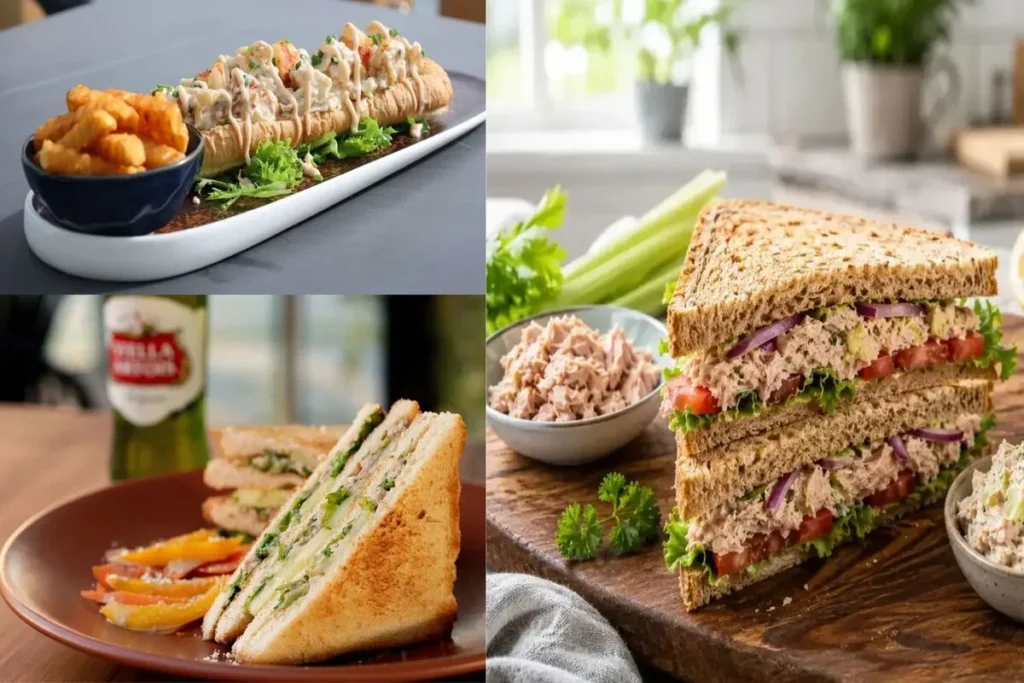 HOME 4 Simple Tuna Salad Sandwich